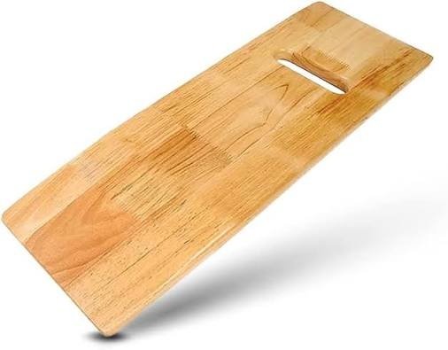Ergonomic Friction-Reducing Transfer Slide Board