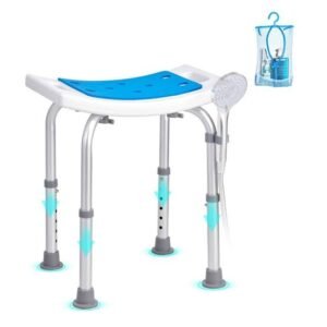 Non-Slip Adjustable Shower Bench