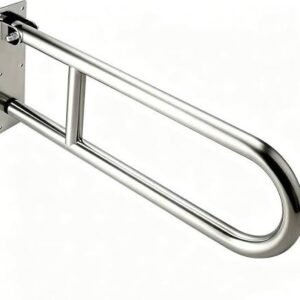 Wall-Mounted Stainless Steel Safety Grab Bar